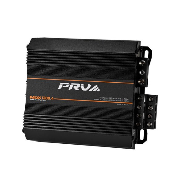 Main product image for PRV Audio MDX1200.4 2 Ohm MDX Series 4-Channel Mini Amplifier 1200W267-8078